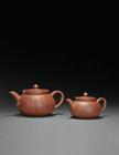 A Pair of Teapots by 
																	 Gao Zhenyu